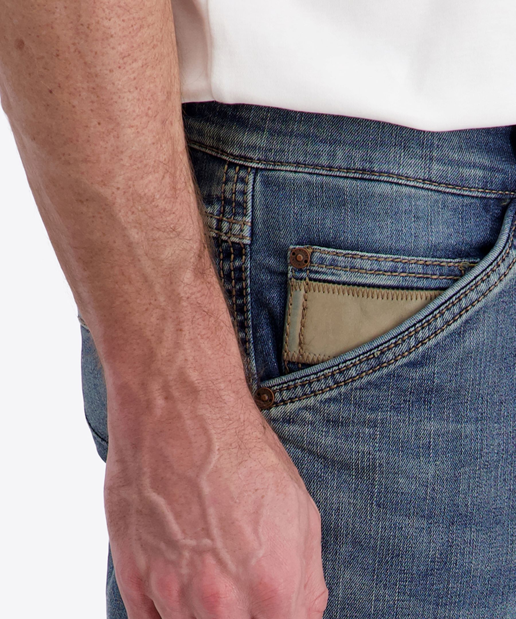 Cargo Hose Reißverschluss Eingrifftaschen Used Look Gerade Cargo Hose Reißverschluss Eingrifftaschen Used Look Gerade
