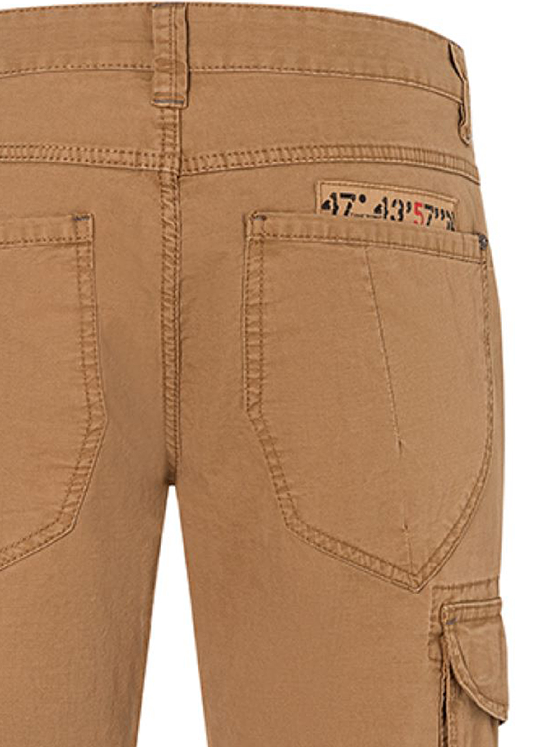 Cargo Hose Gerade Passform Zip-Fly Knöchellang Cargotaschen Cargo Hose Gerade Passform Zip-Fly Knöchellang Cargotaschen