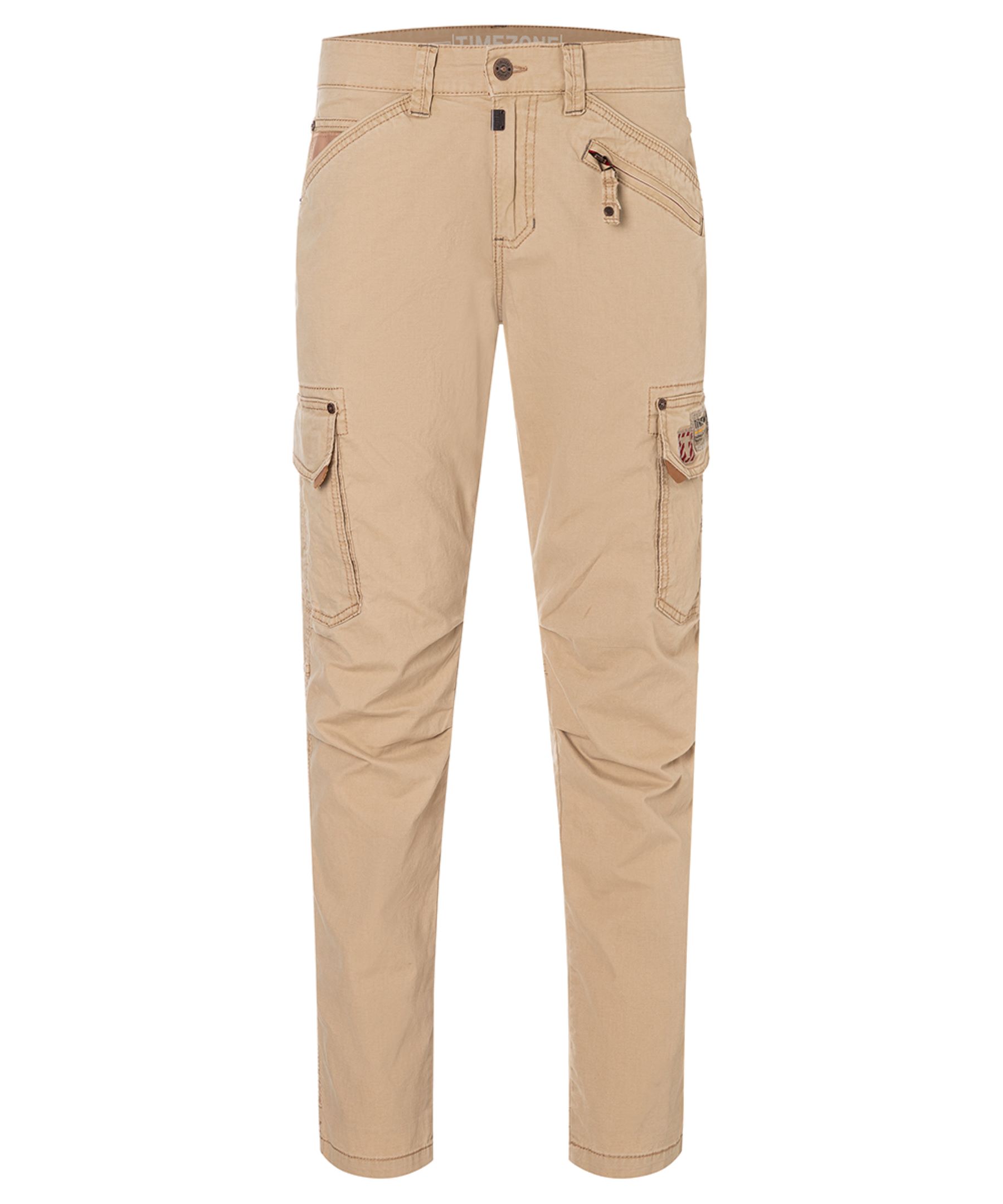 Cargo Hose Gerade Passform Zip-Fly Knöchellang Cargotaschen Cargo Hose Gerade Passform Zip-Fly Knöchellang Cargotaschen