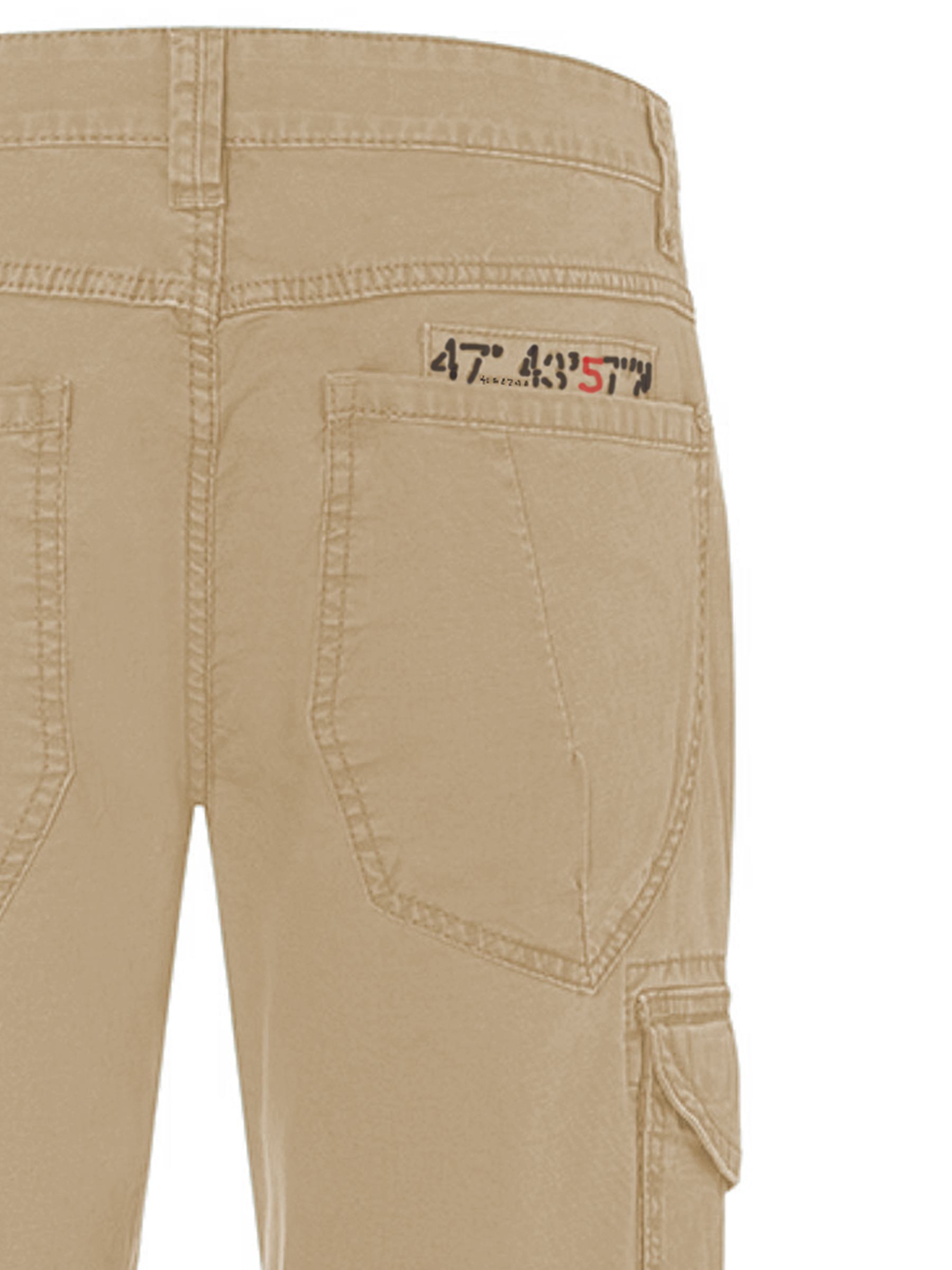 Cargo Hose Gerade Passform Zip-Fly Knöchellang Cargotaschen Cargo Hose Gerade Passform Zip-Fly Knöchellang Cargotaschen