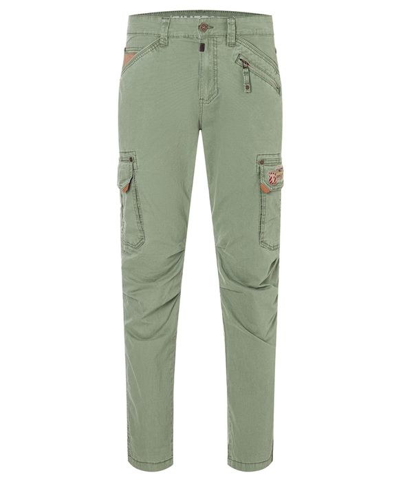 Timezone Cargo Hose Gerade Passform Zip-Fly Knöchellang
