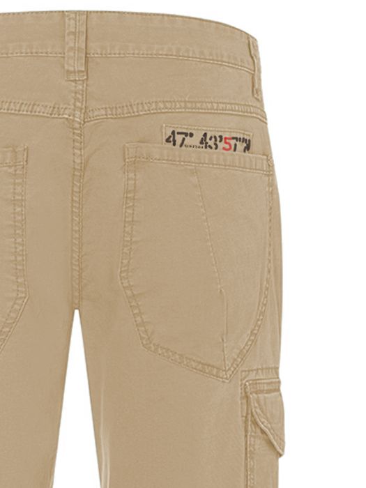 Timezone Timezone Cargo Hose Gerade Passform Zip-Fly Knöchellang – Beige, Bild 3