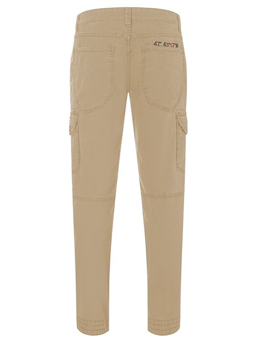 Timezone Timezone Cargo Hose Gerade Passform Zip-Fly Knöchellang – Beige, Bild 4
