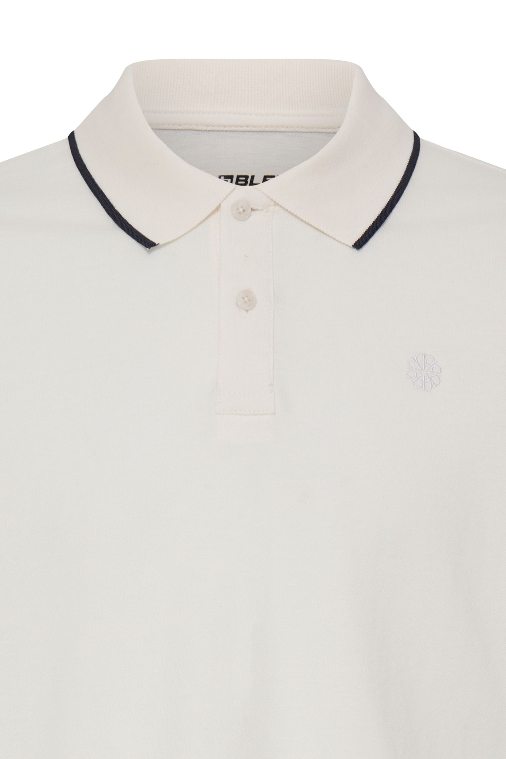 20720425-110602_110602_3.jpg Kurzarm Poloshirt Knopfverschluss Rundhals Sticklogo