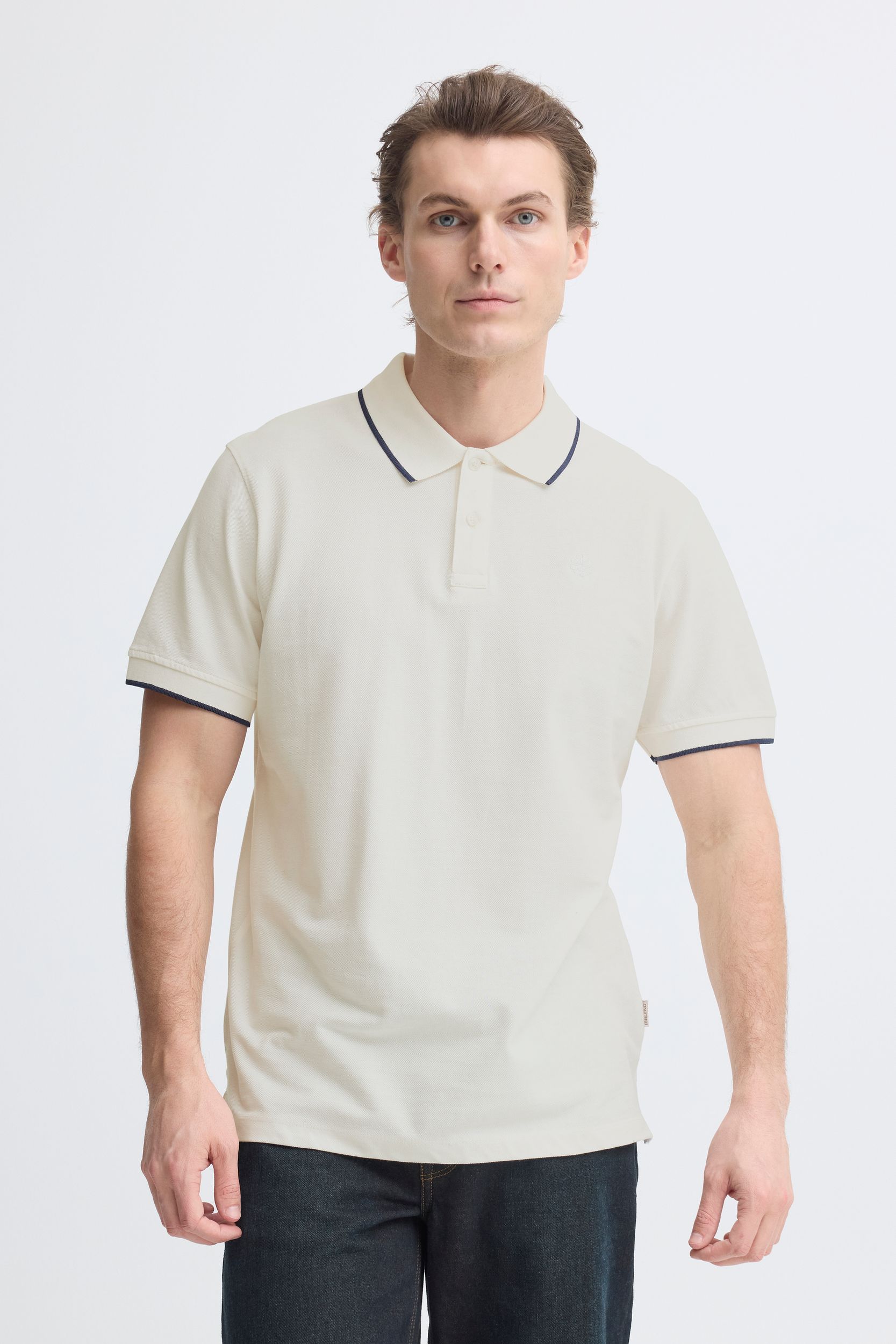 20720425-110602_110602_6.jpg Kurzarm Poloshirt Knopfverschluss Rundhals Sticklogo