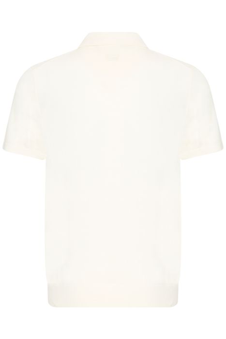 Casual Friday CASUAL FRIDAY Stilvolles Kurzarm Strickpoloshirt Einfarbig Casual – Weiß, Bild 8