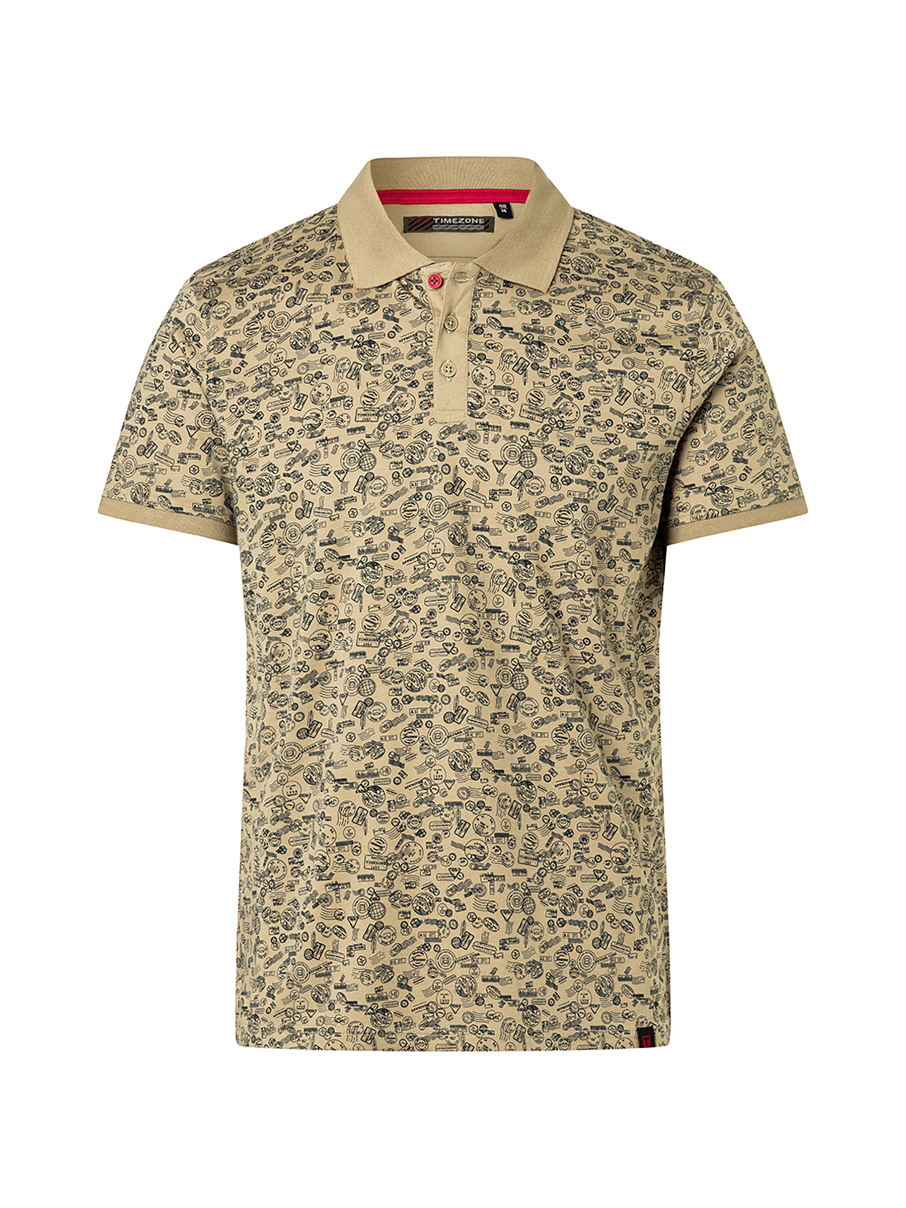 Modernes Poloshirt Polokragen Kurzarm Knopfverschluss Modernes Poloshirt Polokragen Kurzarm Knopfverschluss