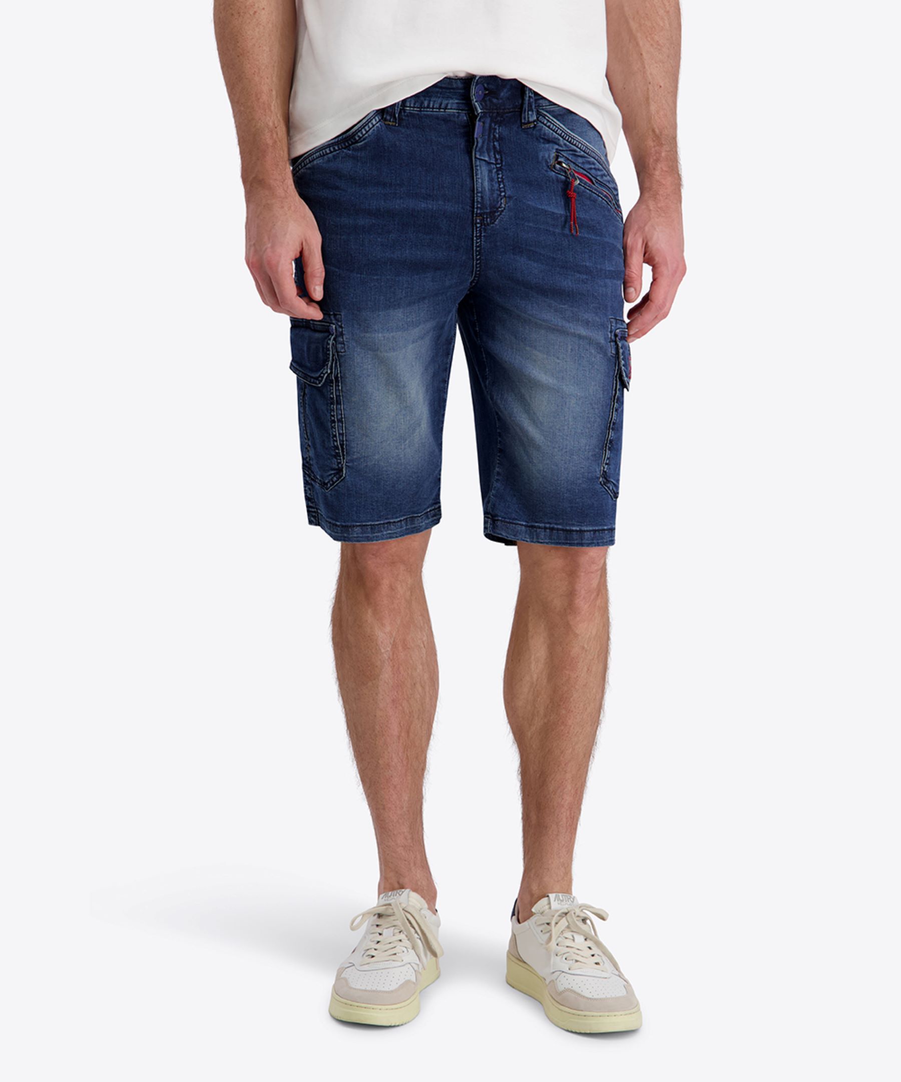 Cargoshorts Knielang Cargotaschen Reißverschluss Sommer Cargoshorts Knielang Cargotaschen Reißverschluss Sommer