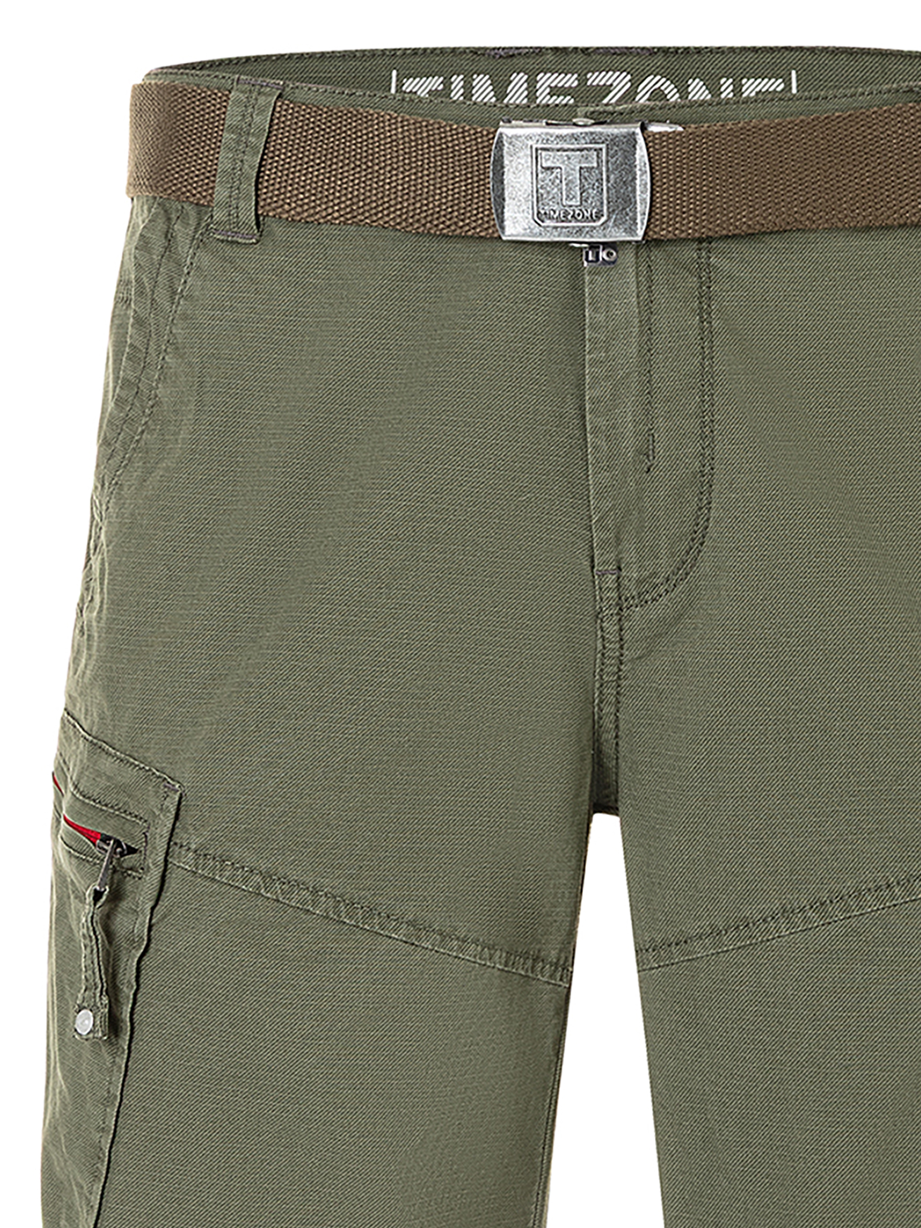 Cargo-Shorts Gürtel Knielang Reißverschluss Regular Fit Cargo-Shorts Gürtel Knielang Reißverschluss Regular Fit
