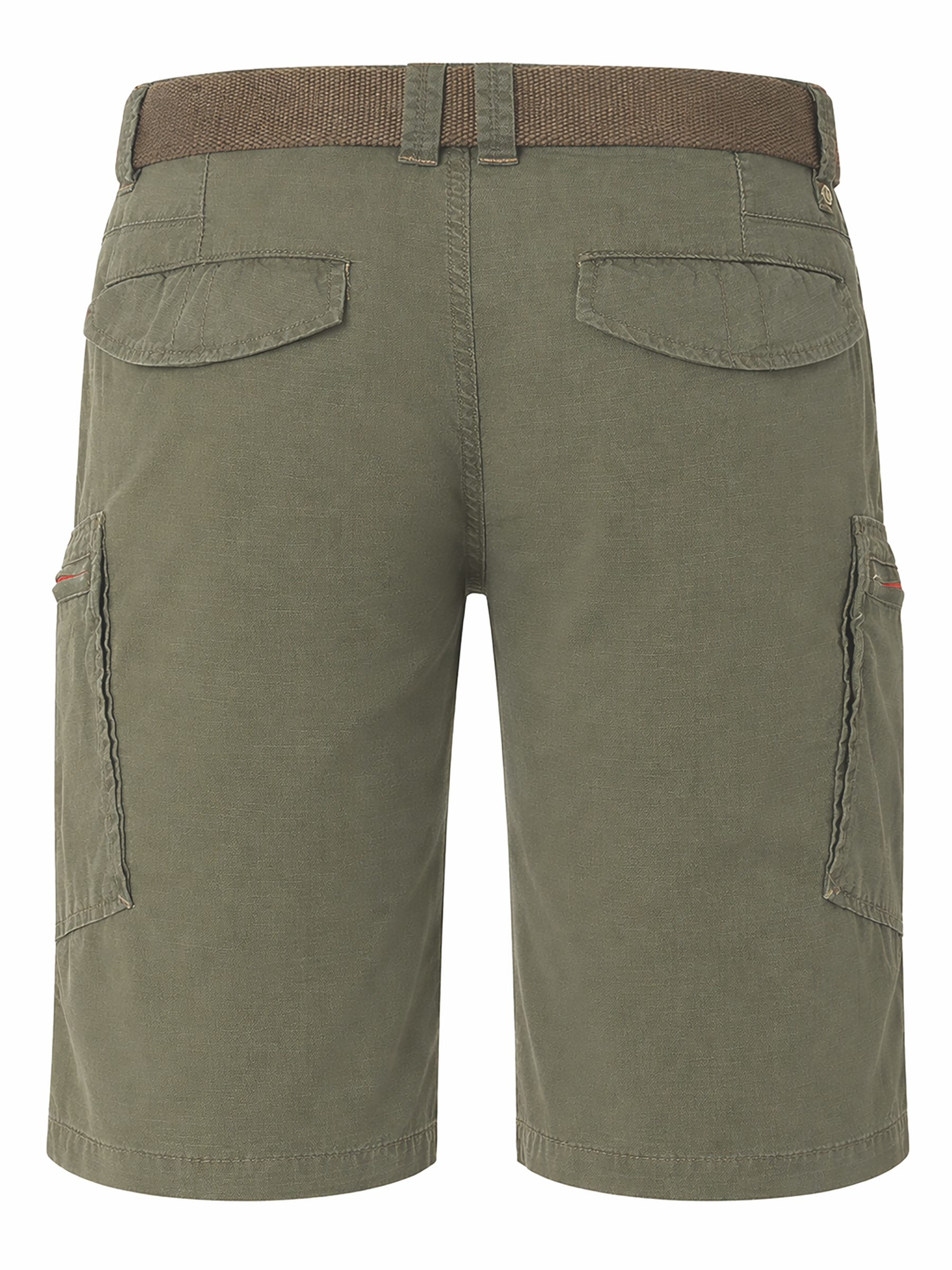 Cargo-Shorts Gürtel Knielang Reißverschluss Regular Fit Cargo-Shorts Gürtel Knielang Reißverschluss Regular Fit