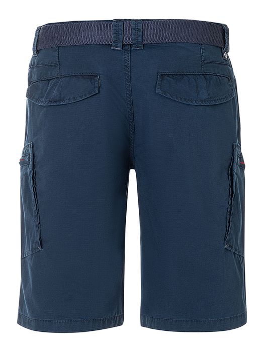 Timezone Timezone Cargo-Shorts Gürtel Knielang Reißverschluss Regular Fit – Blau, Bild 5