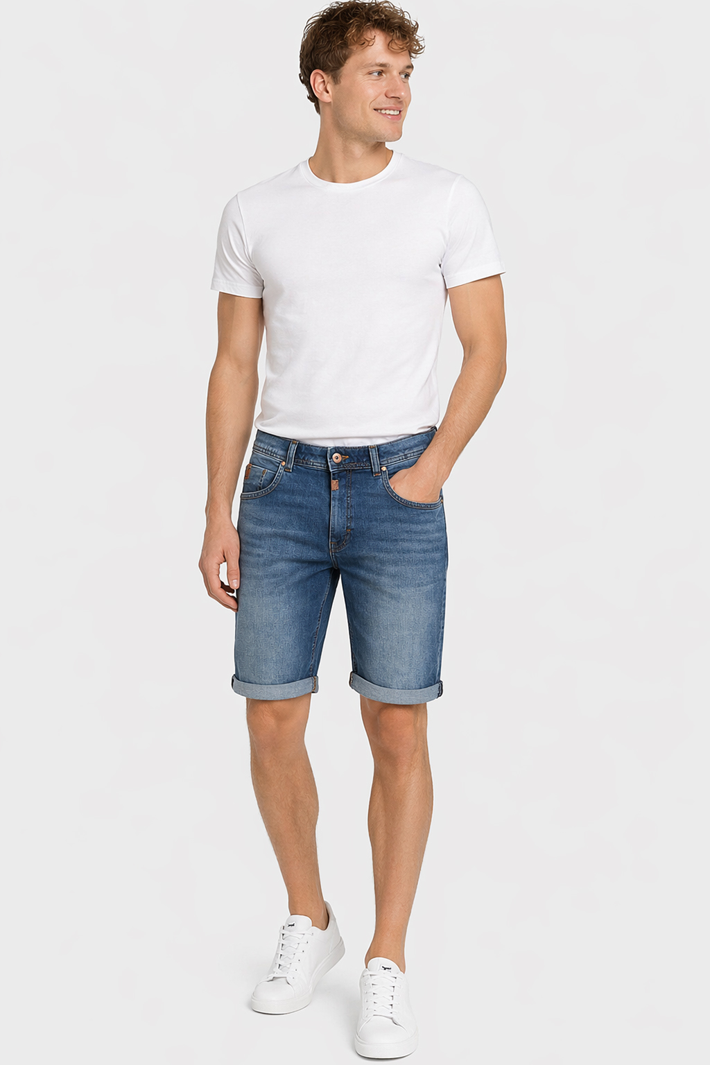 Jeansshorts Regular Fit Eingrifftaschen Reißverschluss Jeansshorts Regular Fit Eingrifftaschen Reißverschluss
