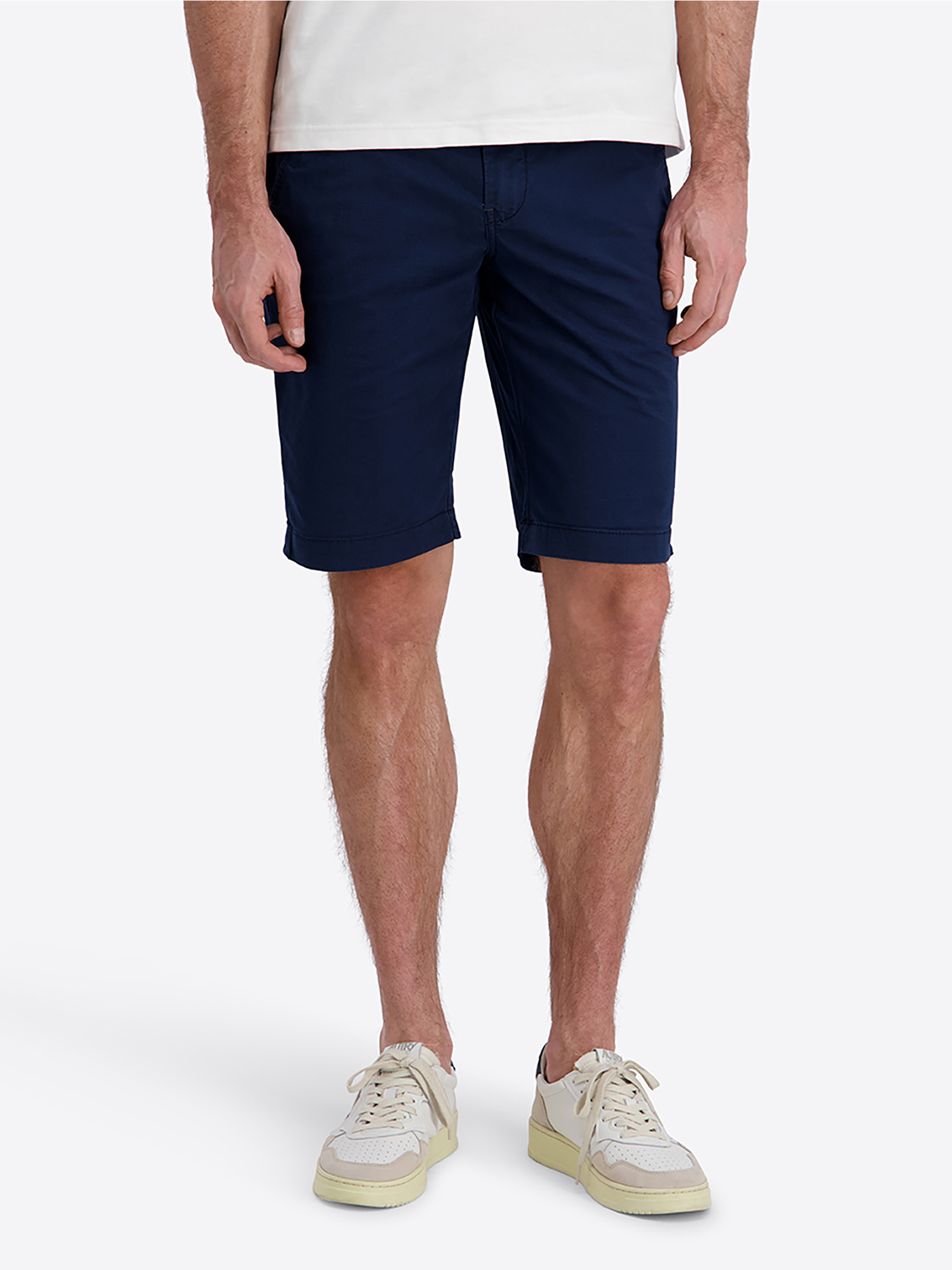 Shorts verdeckter Zip-Fly schmaler Schnitt Zierknöpfe Shorts verdeckter Zip-Fly schmaler Schnitt Zierknöpfe