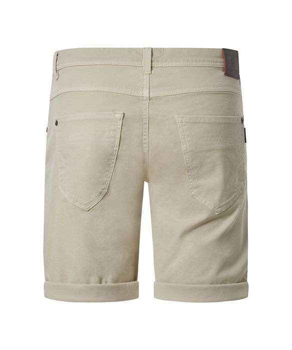Timezone Timezone Slim Fit Shorts verdeckter Zip Fly 5-Pockets – Beige, Bild 4