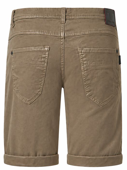 Timezone Timezone Slim Fit Shorts verdeckter Zip Fly 5-Pockets – Olive, Bild 4