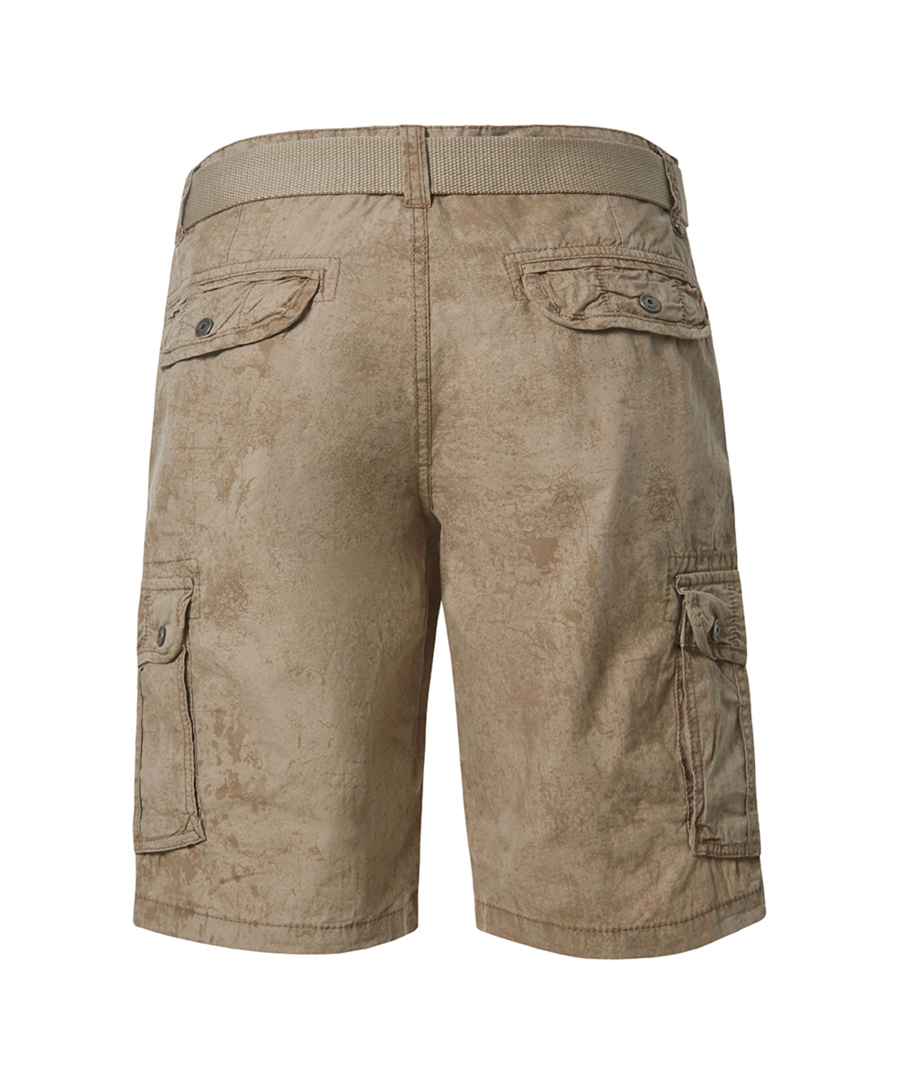 Sommer Shorts Gürtel Verdeckter Reißverschluss Beintaschen Sommer Shorts Gürtel Verdeckter Reißverschluss Beintaschen