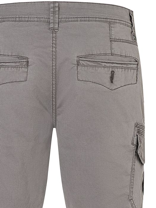 Timezone Timezone Cargo-Shorts mit Reißverschluss Eingrifftaschen Slim Fit – Grau, Bild 3