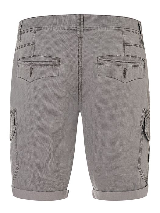 Timezone Timezone Cargo-Shorts mit Reißverschluss Eingrifftaschen Slim Fit – Grau, Bild 4