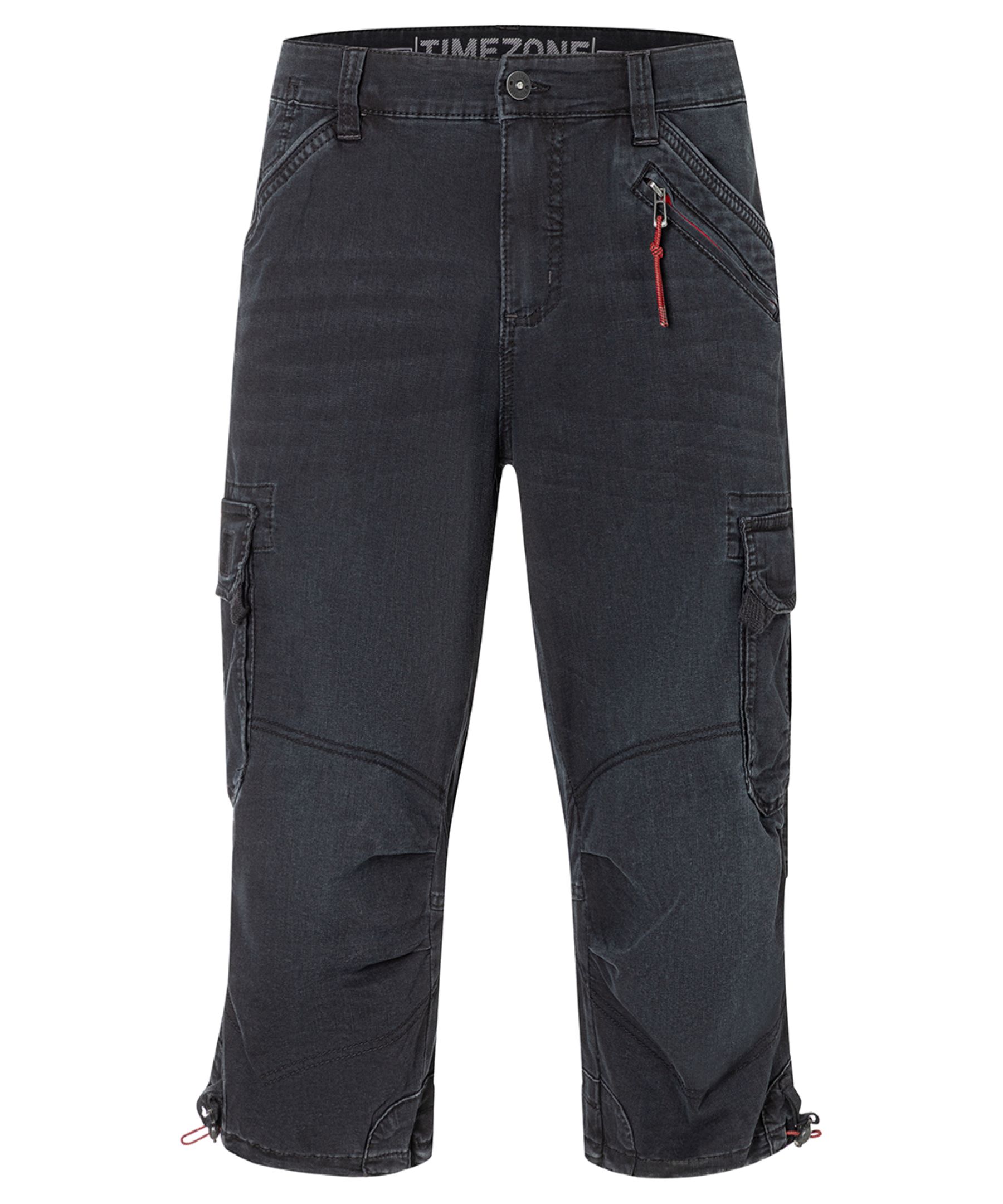 3/4 Cargo Shorts Eingrifftaschen Reißverschluss Beintaschen 3/4 Cargo Shorts Eingrifftaschen Reißverschluss Beintaschen