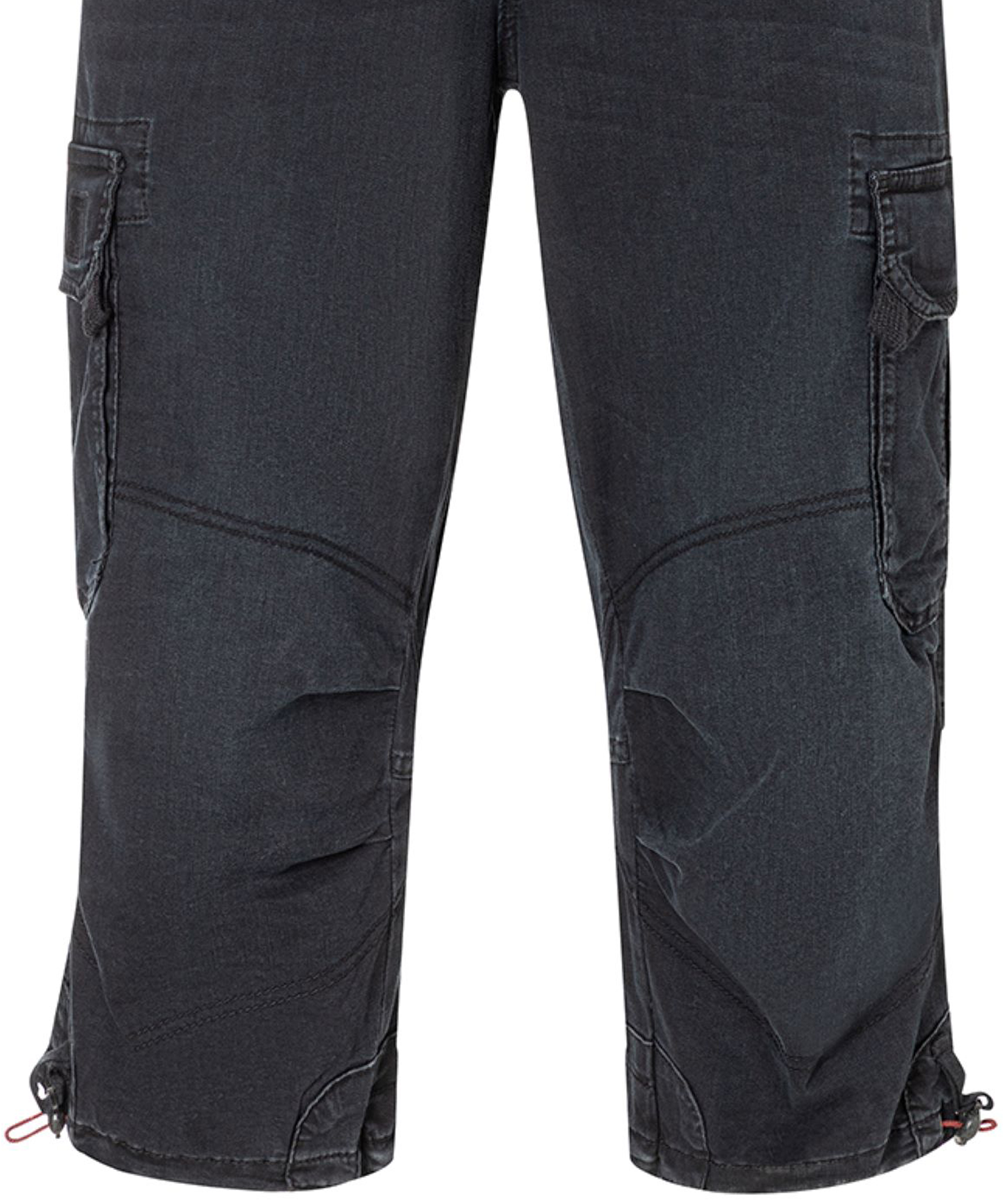 3/4 Cargo Shorts Eingrifftaschen Reißverschluss Beintaschen 3/4 Cargo Shorts Eingrifftaschen Reißverschluss Beintaschen