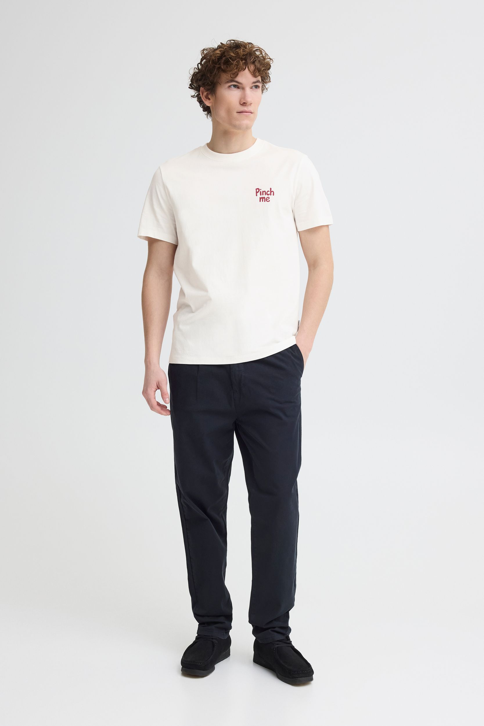Kurzarm T-Shirt Rundhalsausschnitt Print Gerade Geschnitten Kurzarm T-Shirt Rundhalsausschnitt Print Gerade Geschnitten