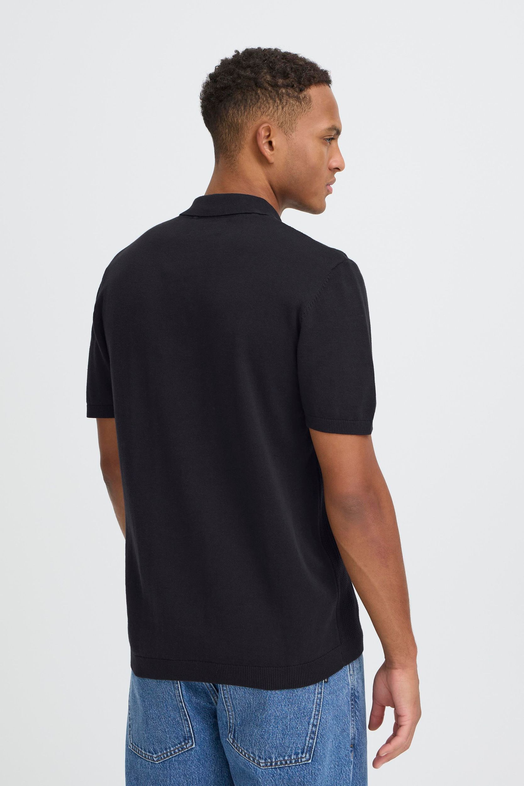 20720438-193911_193911_4.jpg Stilvolles Kurzarm Strickpoloshirt Regular Fit Einfarbig