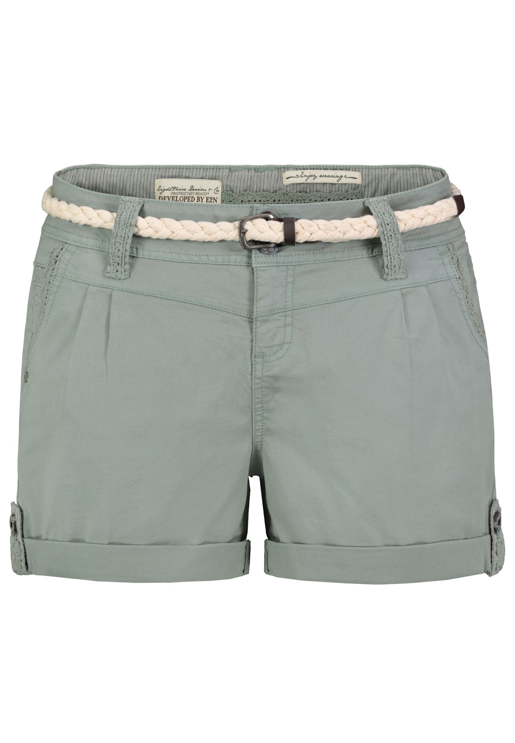 Shorts Inklusive Gürtel Eingrifftaschen Gerade Regular Fit Shorts Inklusive Gürtel Eingrifftaschen Gerade Regular Fit