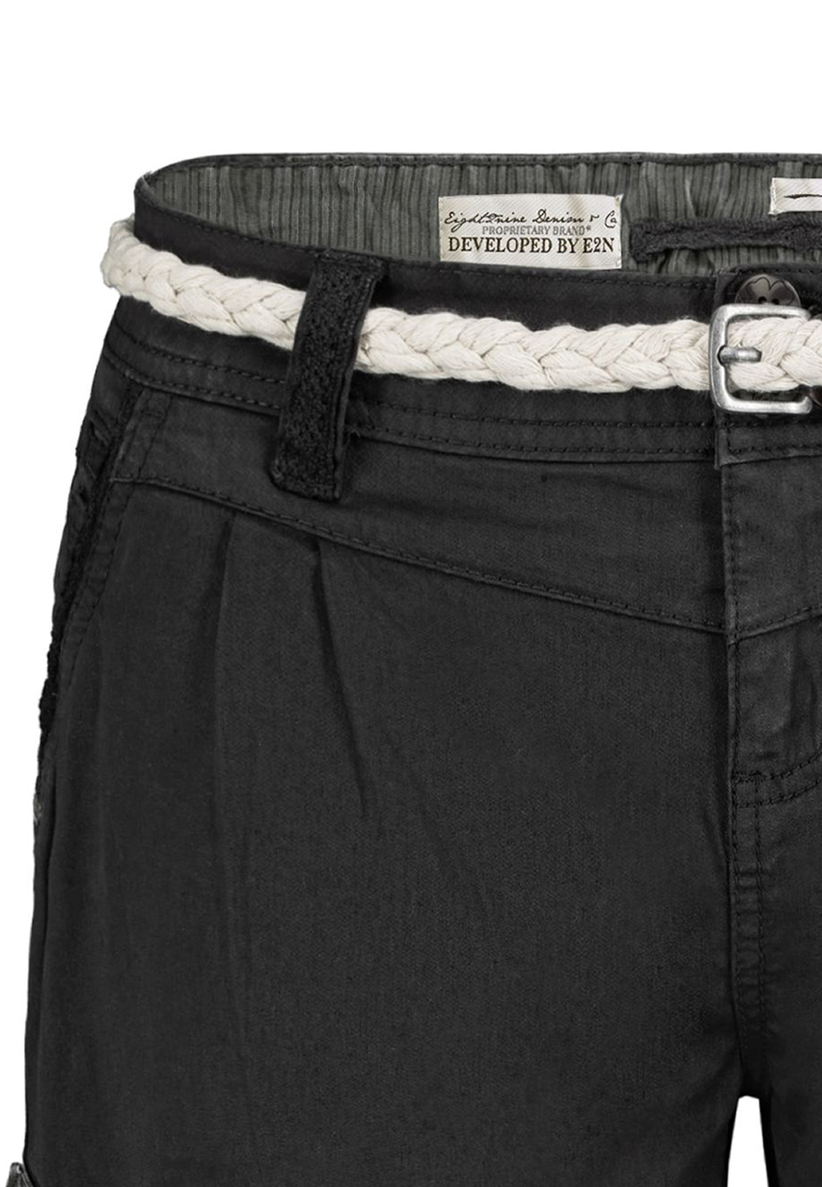 Shorts Inklusive Gürtel Eingrifftaschen Gerade Regular Fit Shorts Inklusive Gürtel Eingrifftaschen Gerade Regular Fit