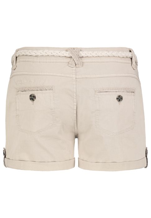 Eight 2 Nine Shorts Inklusive Gürtel Eingrifftaschen Gerade Regular Fit – Beige, Bild 7