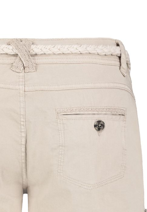 Eight 2 Nine Shorts Inklusive Gürtel Eingrifftaschen Gerade Regular Fit – Beige, Bild 6