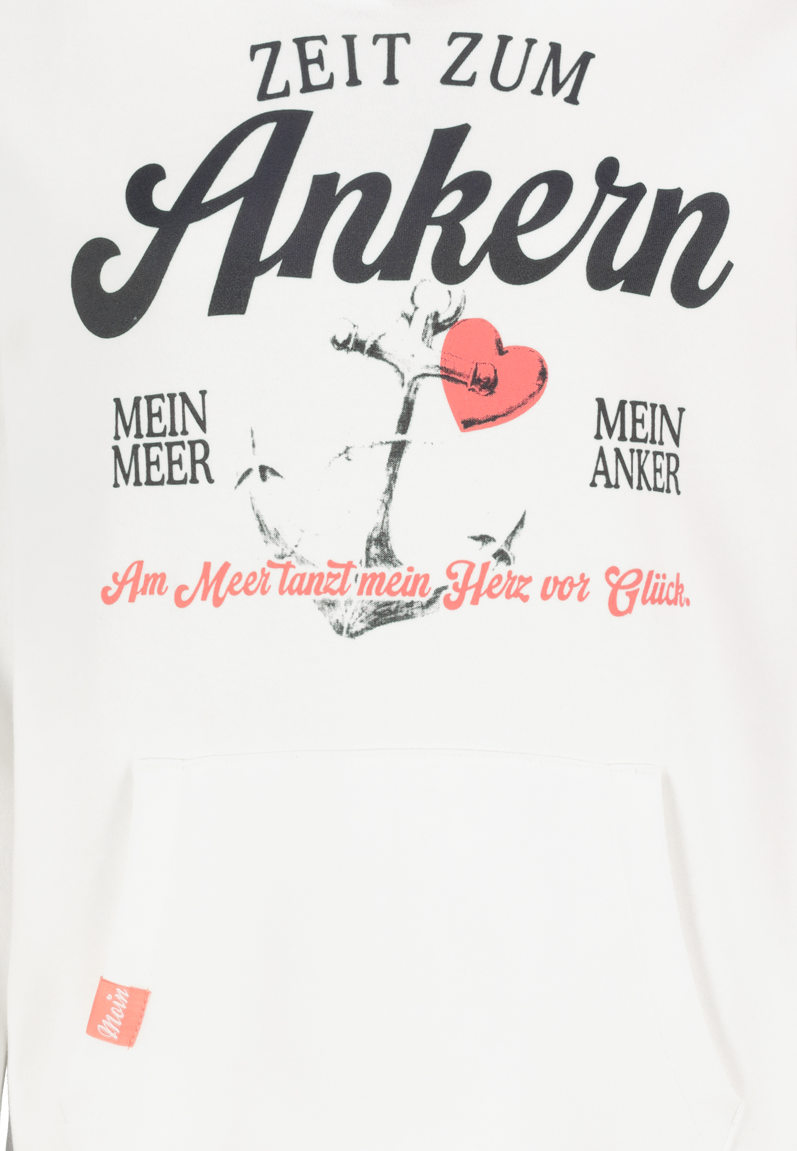D10600BA02833A_22000_D1.jpg Kapuzenpullover Spruch Print Design Kängurutasche Kapuze