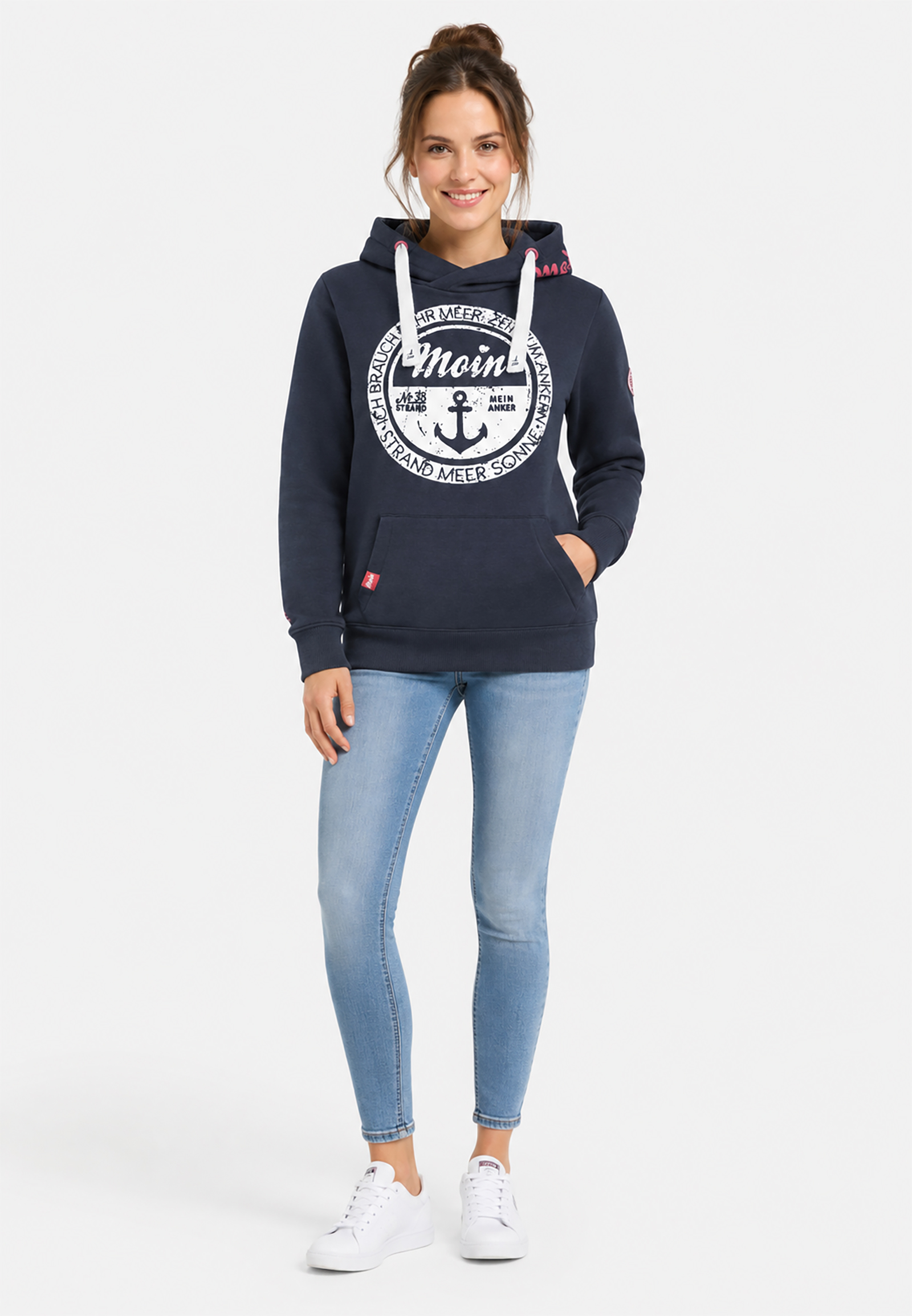 Kapuzenpullover Spruch Print Design Kängurutasche Kapuze Kapuzenpullover Spruch Print Design Kängurutasche Kapuze