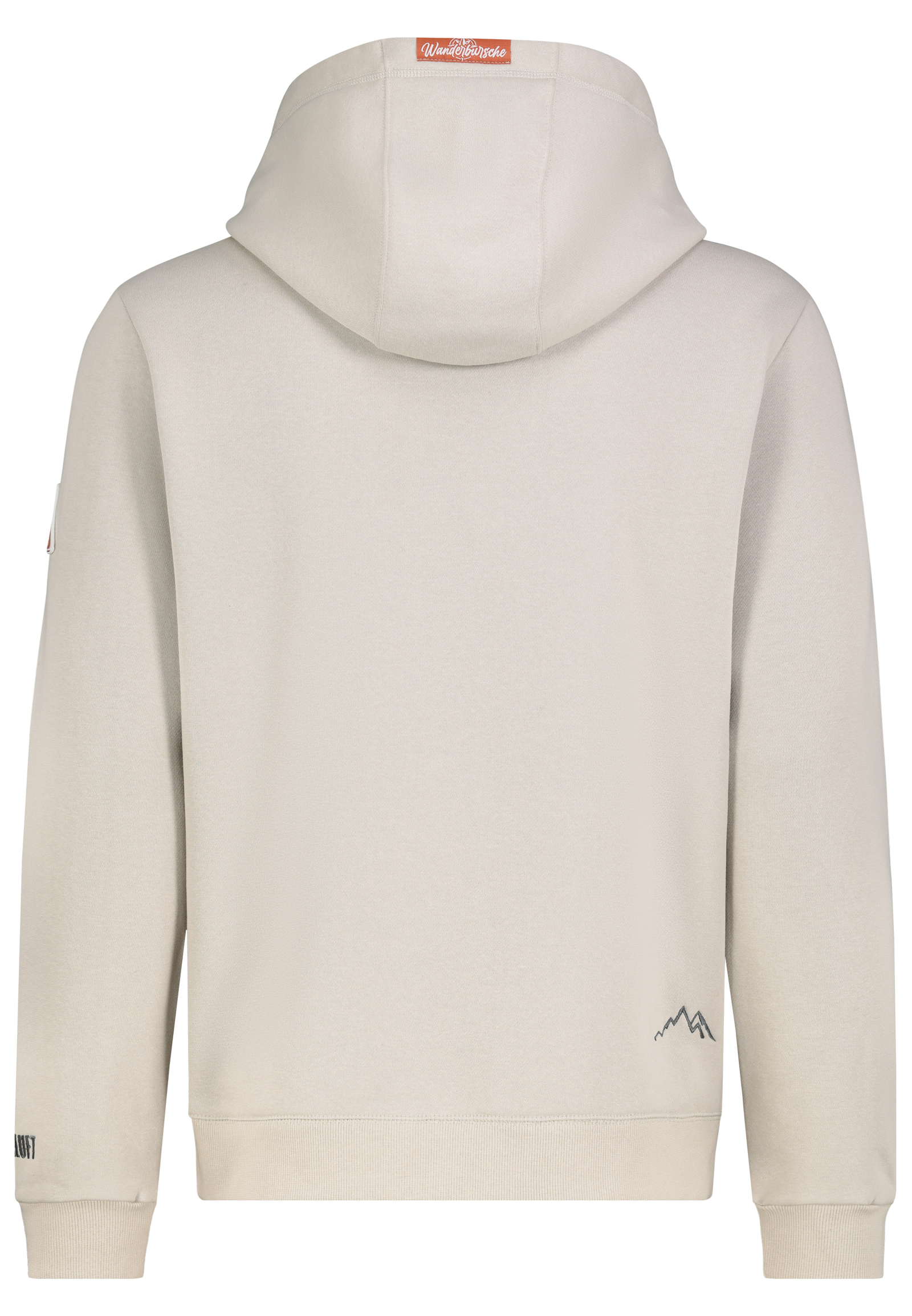 H10600BC21554A1_20200_H.jpg Lässiger Langarm Kapuzenpullover Motivprint Kängurutasche