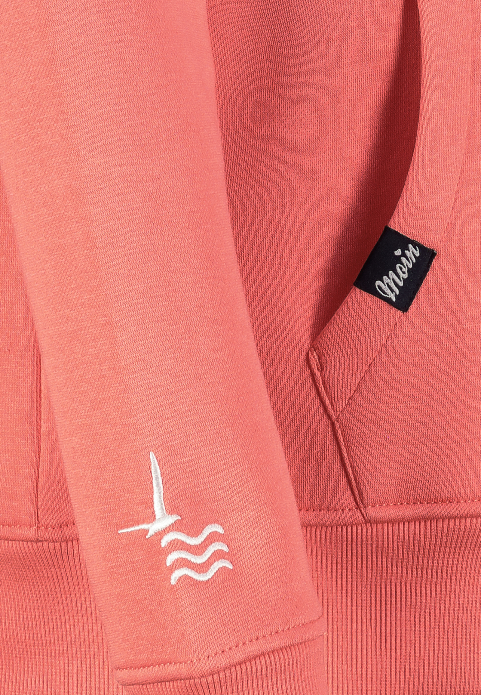 D_10600BA02733C_11300_D2.jpg Sweat Hoodie Kapuze Spruchdruck Kordelzug Langarm