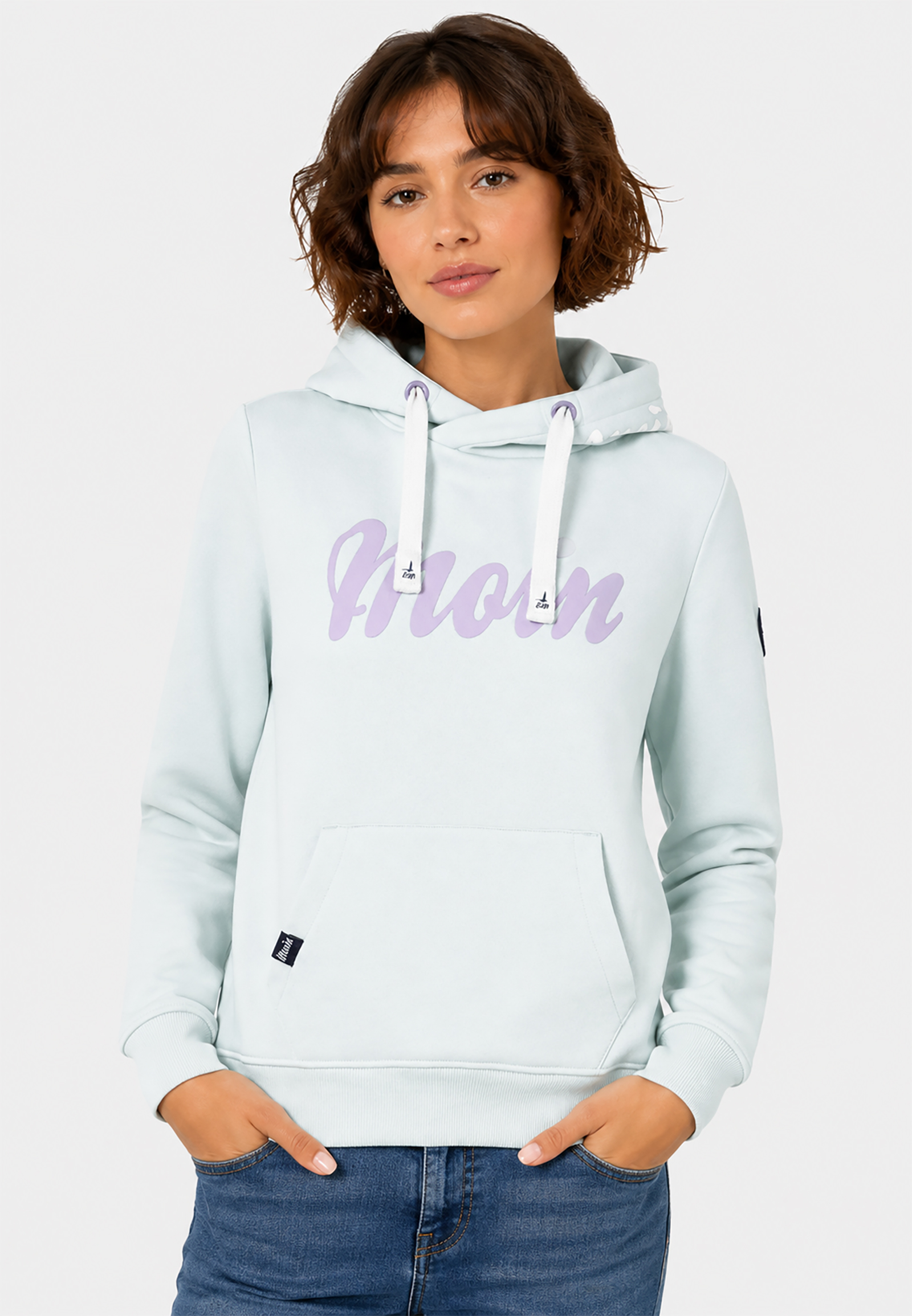 Sweat Hoodie Kapuze Spruchdruck Kordelzug Langarm Sweat Hoodie Kapuze Spruchdruck Kordelzug Langarm
