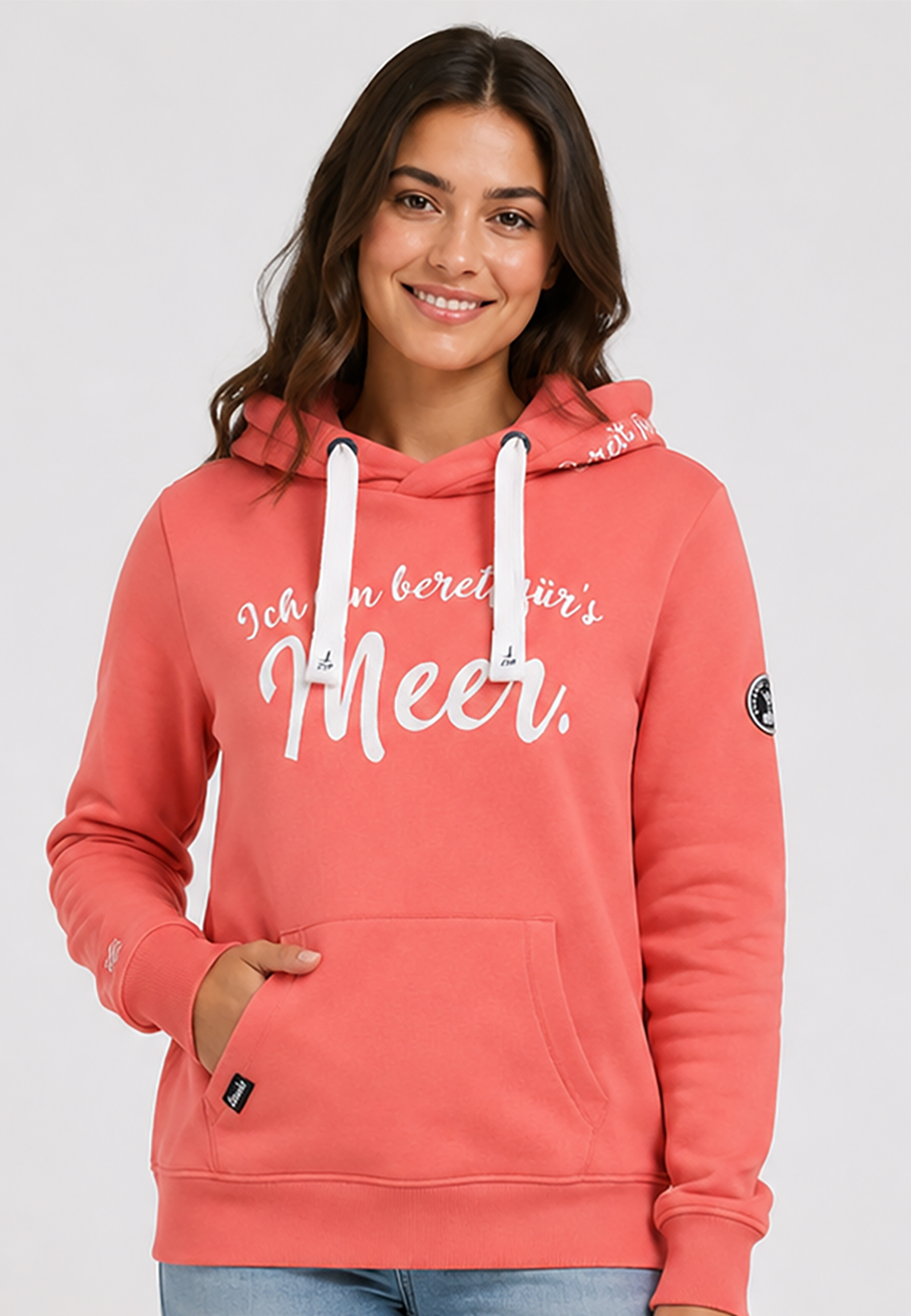 Sweat Hoodie Kapuze Spruchdruck Kordelzug Langarm Sweat Hoodie Kapuze Spruchdruck Kordelzug Langarm