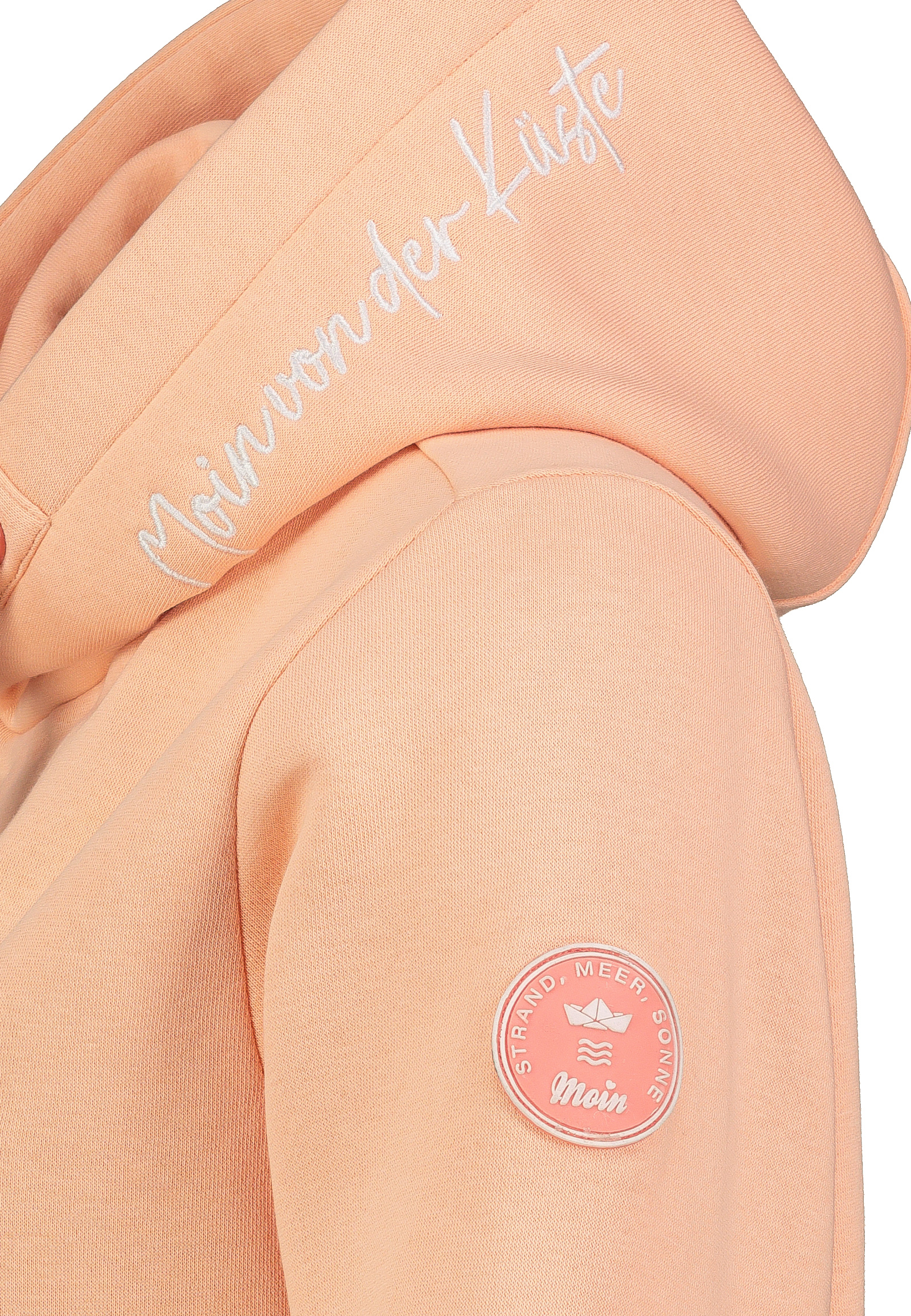 Kapuzenpullover Stickerei Spruch Rippbündchen Modisch Kapuzenpullover Stickerei Spruch Rippbündchen Modisch