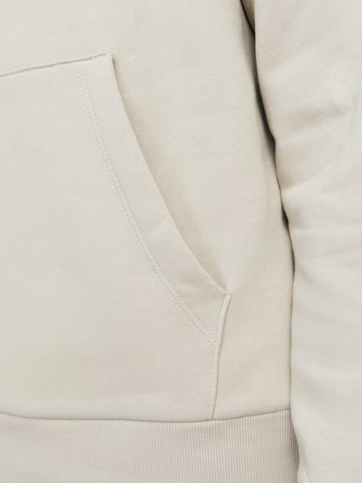 Jack & Jones JACK & JONES Sweat Hoodie Bedruckt Kordelzug Rippbündchen Modisch – Sand, Bild 5