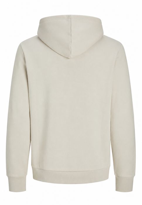 Jack & Jones JACK & JONES Sweat Hoodie Bedruckt Kordelzug Rippbündchen Modisch – Sand, Bild 7