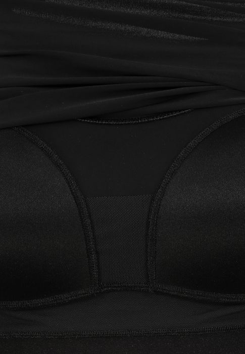 Sublevel Unifarbenes Trägertop 2er-Set Integriertes BH-Top Rundhals – Schwarz-Weiß, Bild 5