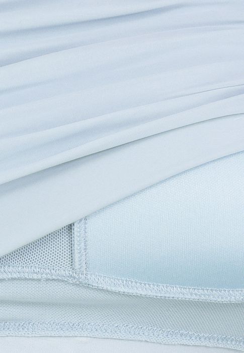 Sublevel Unifarbenes Trägertop 2er-Set Integriertes BH-Top Rundhals – Blau, Bild 5