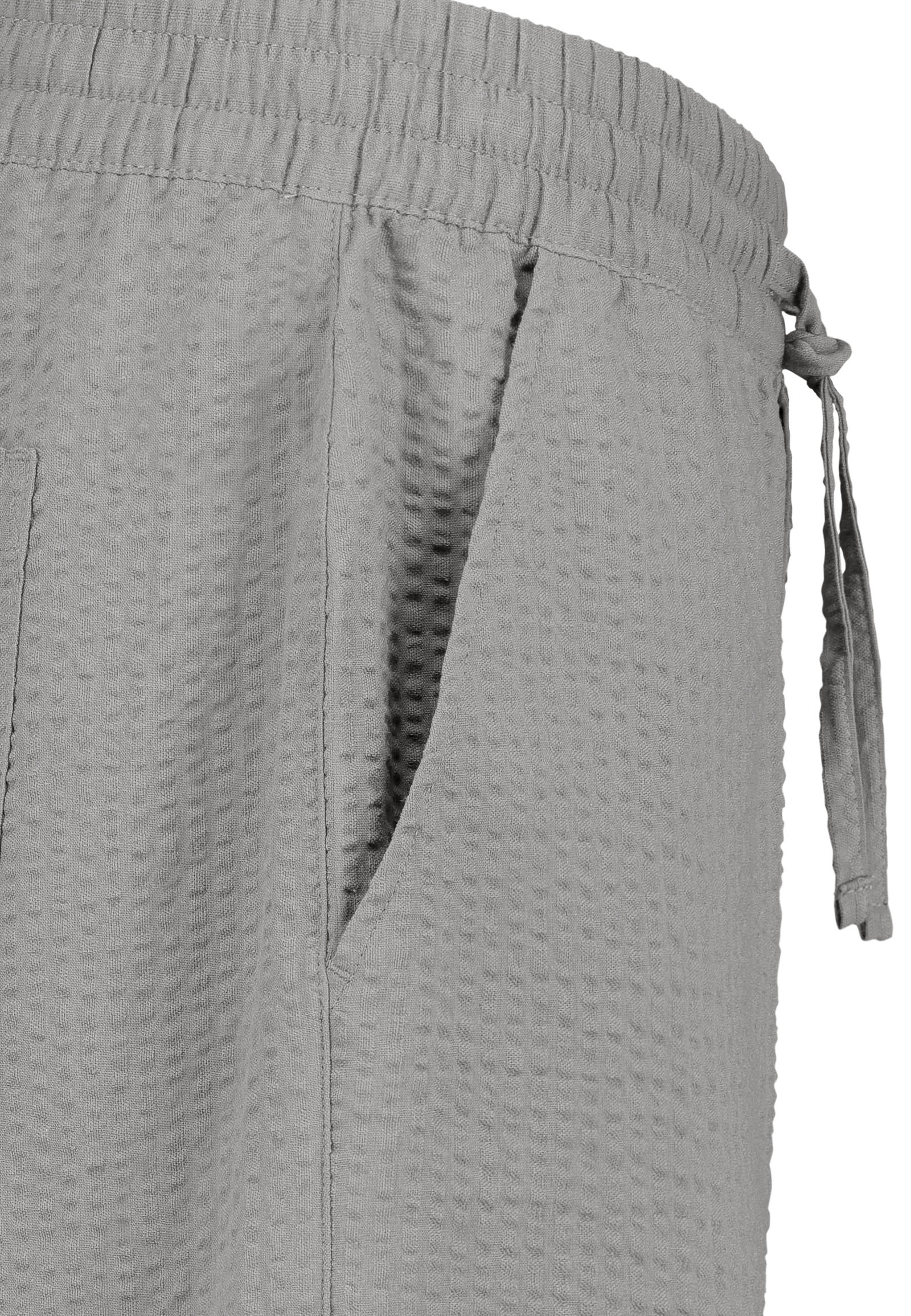 H70069AG62491KA_23200_D2.jpg Einfarbige Shorts Eingrifftaschen Elastischer Bund