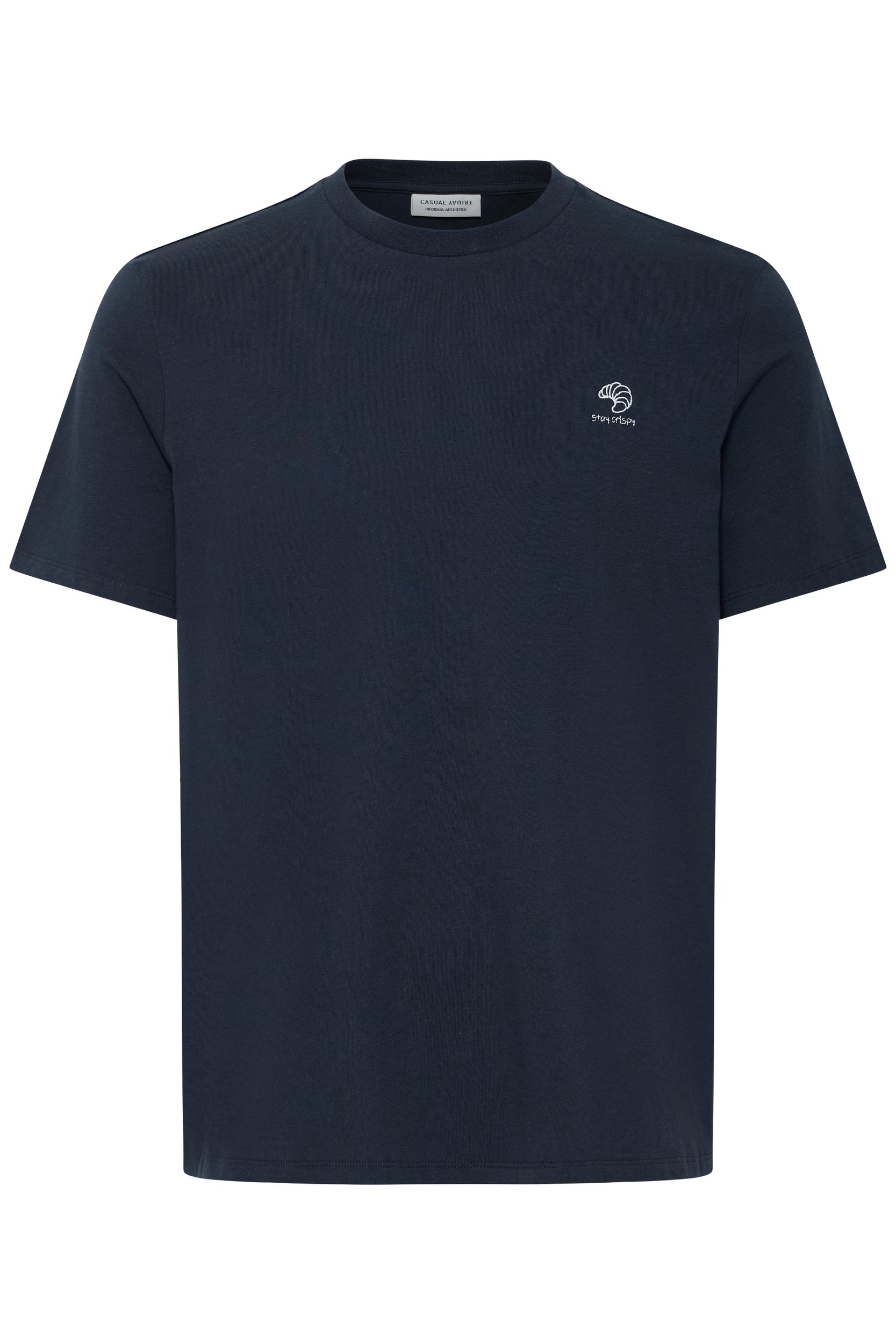 20506356_194013_100.jpg Kurzarm T-Shirt Stickerei Rundhalsausschnitt Regular Fit