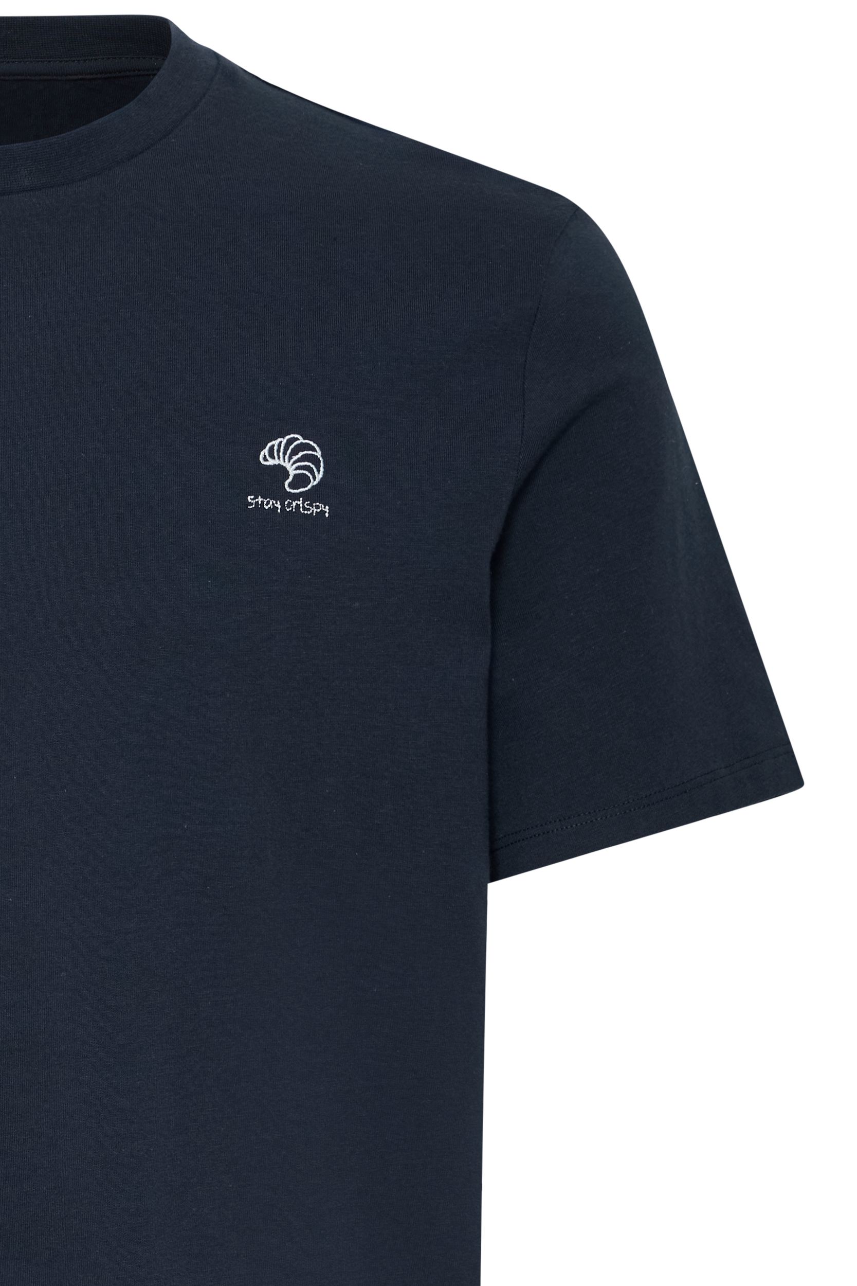 20506356_194013_300.jpg Kurzarm T-Shirt Stickerei Rundhalsausschnitt Regular Fit