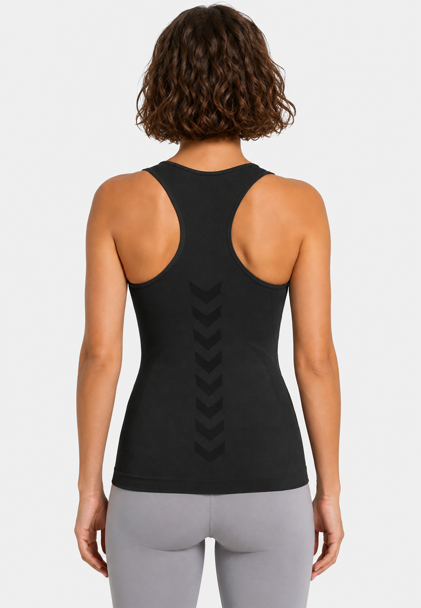 Ärmelloses Seamless Top Rundhals Sportlicher Komfort Ärmelloses Seamless Top Rundhals Sportlicher Komfort
