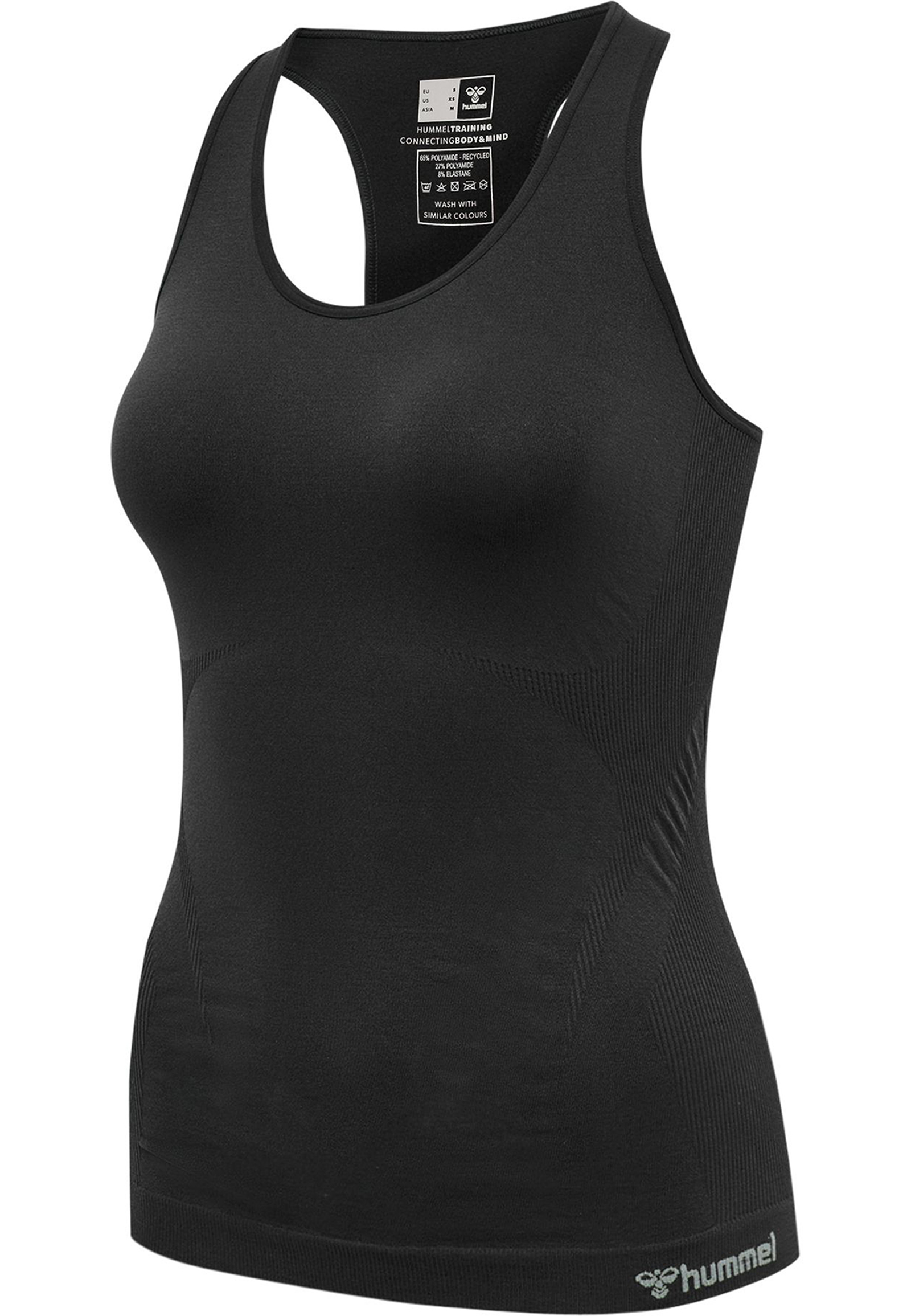 Ärmelloses Seamless Top Rundhals Sportlicher Komfort Ärmelloses Seamless Top Rundhals Sportlicher Komfort