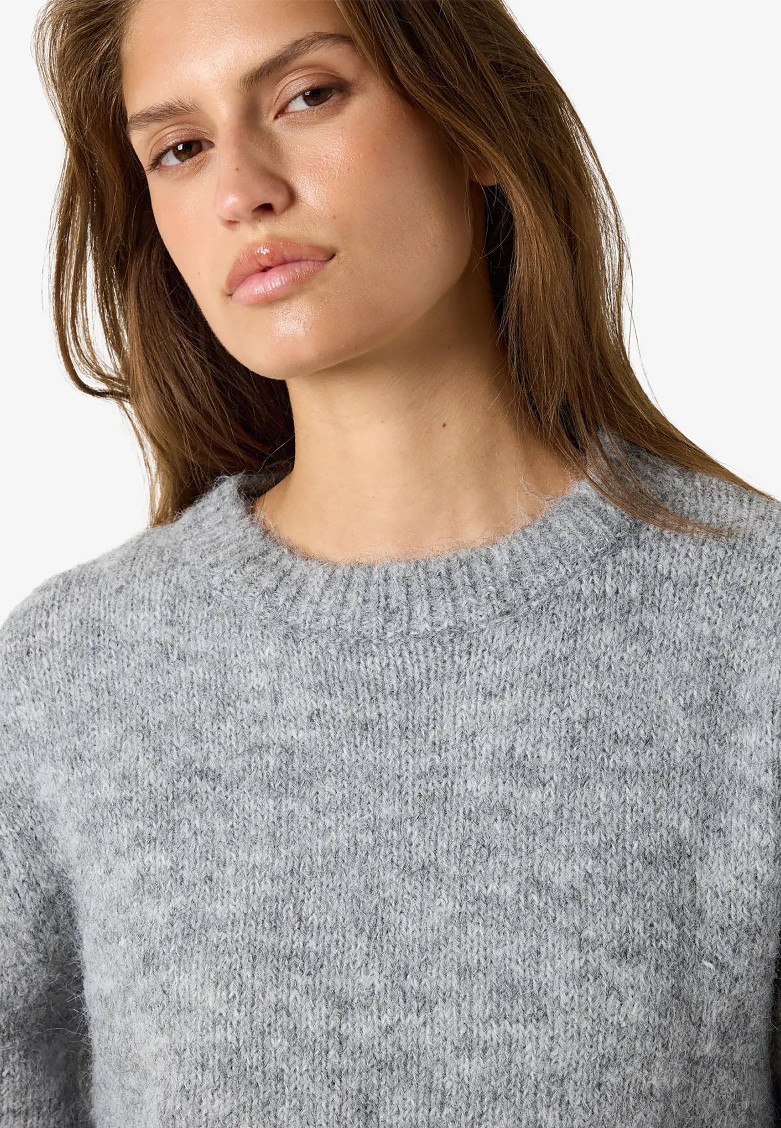 Kurzarm Strickpullover Rundhalsausschnitt Feinstrick Kurzarm Strickpullover Rundhalsausschnitt Feinstrick