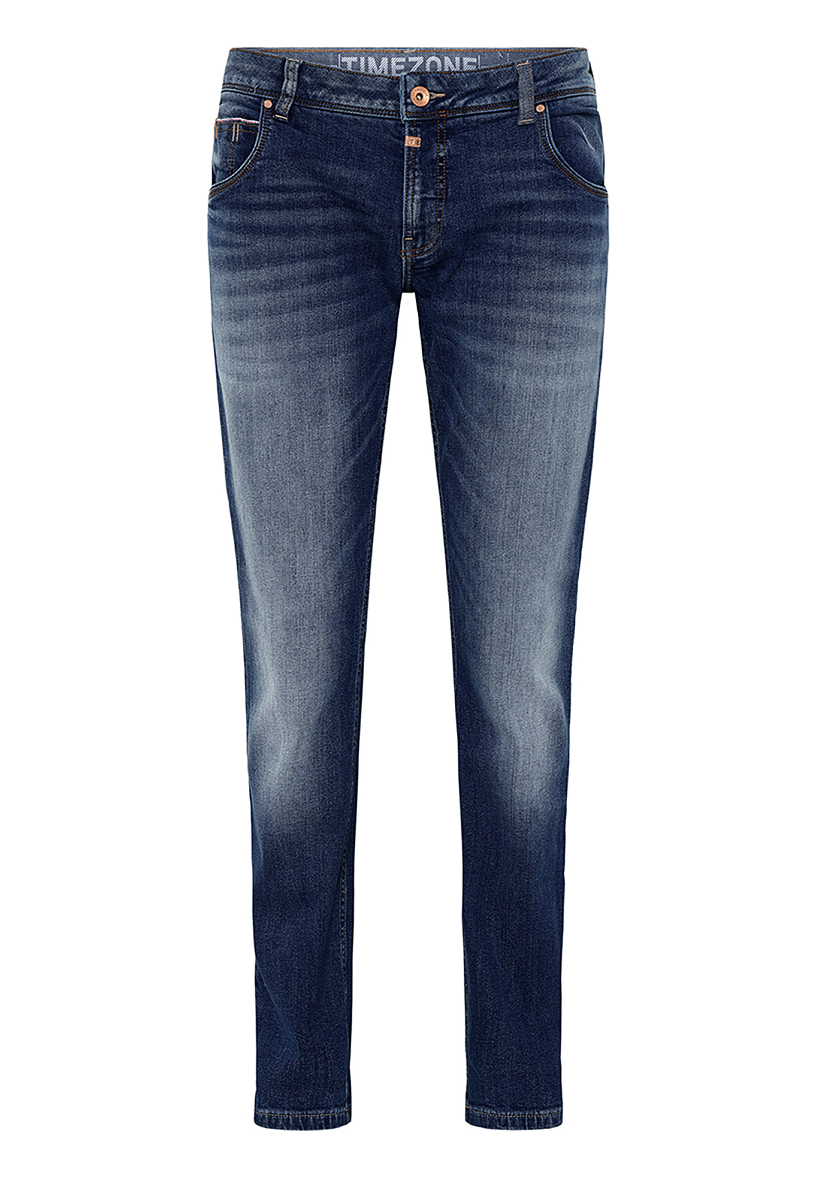 Modische Jeans Slim Fit Normale Bundhöhe Used-Waschung Modische Jeans Slim Fit Normale Bundhöhe Used-Waschung