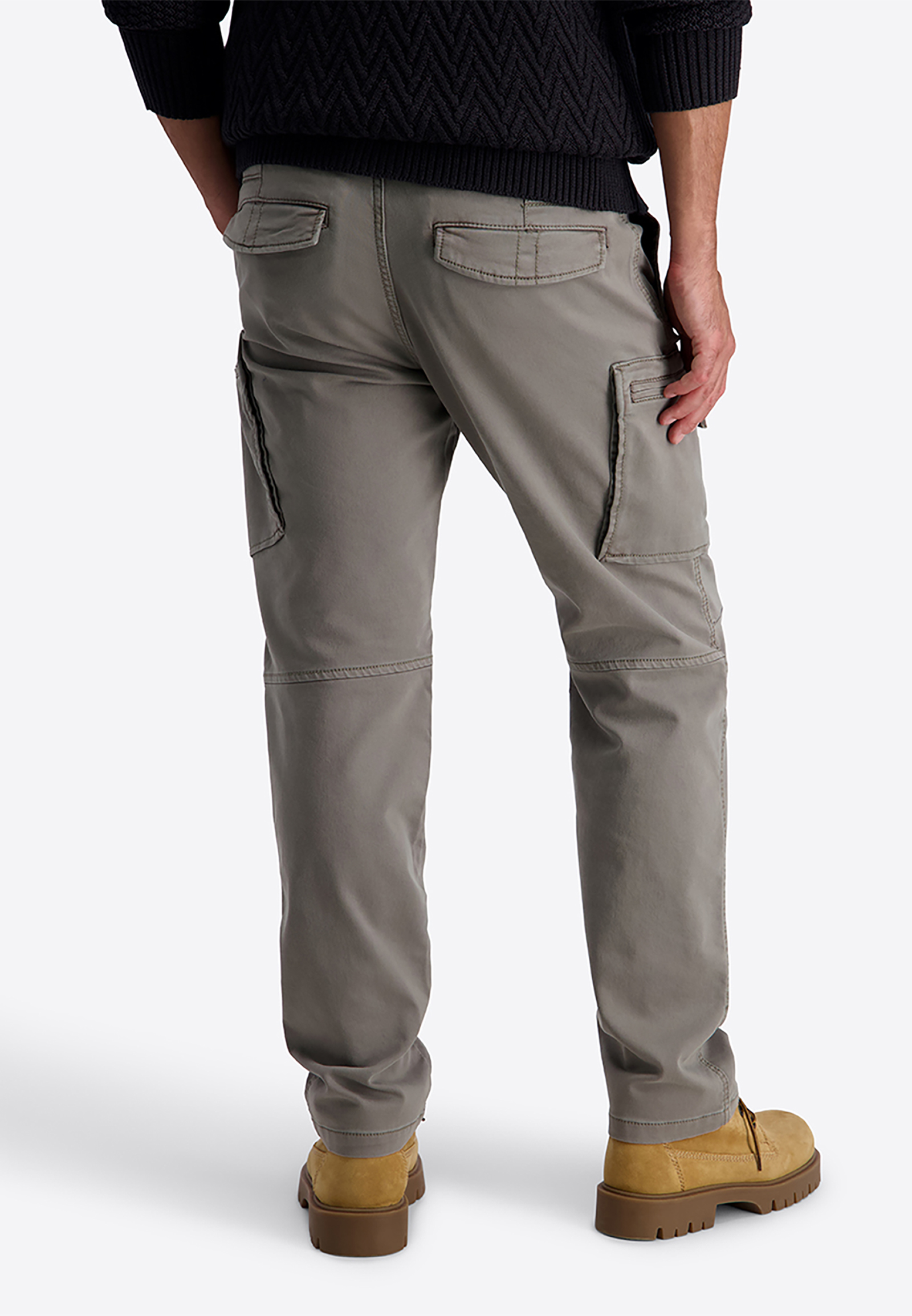 Vielseitige Cargohose Knöchellang Unifarben Modisch Vielseitige Cargohose Knöchellang Unifarben Modisch