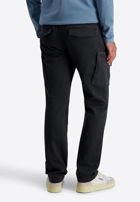 Timezone Timezone Vielseitige Cargohose Knöchellang Unifarben Modisch – Anthrazit, Bild 6